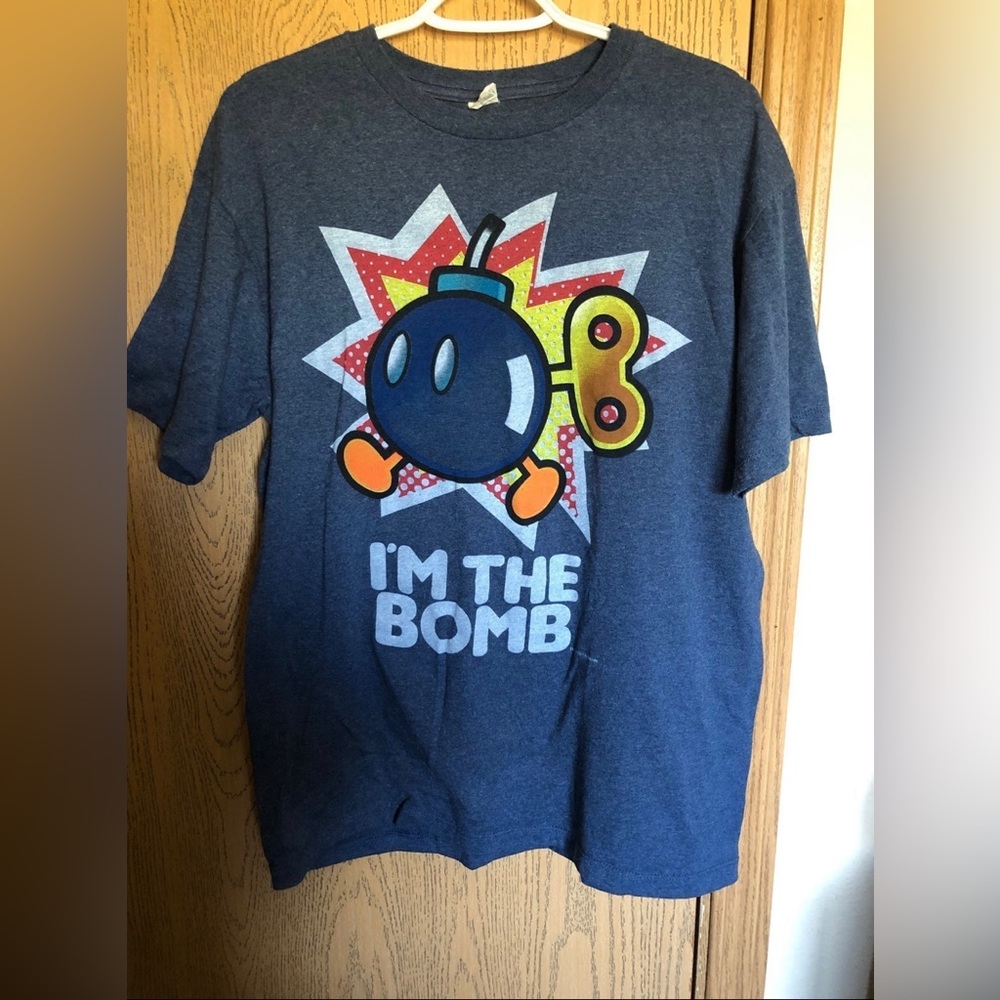 Super Mario Bros. “I’m the bomb,” Unisex Tee